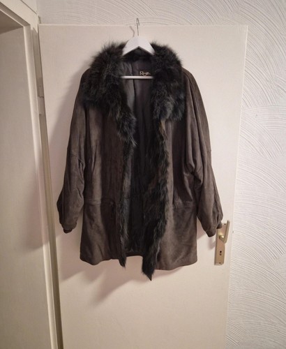 Echtpelz mantel fuchs - mantel,