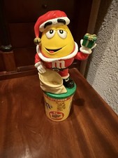 M&M's Weihnachtsmann Werbefigur MM Dispenser Figur Süßigkeitenspender