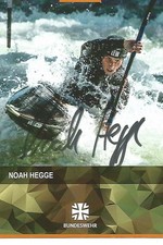 Noah Hegge Kanu    handsigniert 2025