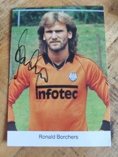 Original Autogramm Ronald Borchers Eintracht Frankfurt