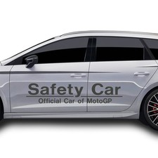 2x Safety Car Aufkleber Set