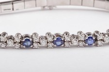 Armband Saphir Brillanten