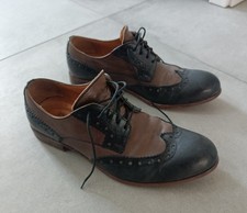 MoMA Herrenschuhe Gr. 40,5 Schwarz/Braun Top Zustand !!