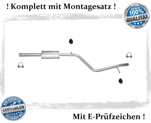 Mittelschalldämpfer dacia - dacia, &