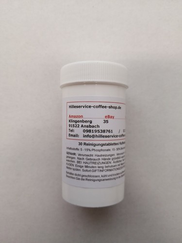 Reinigungstabletten 6g - 30, 1,6g