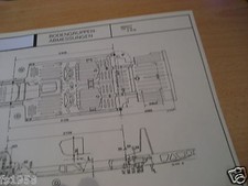 Maßplan Bodengruppe Renault R 16 und R 16 TS