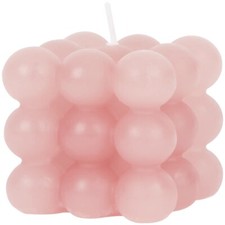 Quadratische Bubble Kerze Candle