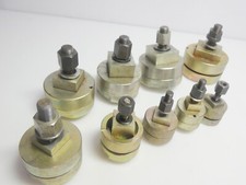 Schraublochstanze Set  9 teilig quadratisch 20-50mm Bundeswehr LQ2