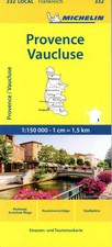 Michelin Provence - Vaucluse - Local 332 | Straßen- und Tourismuskarte 1:150.000
