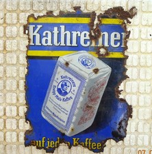 Emaille Schild Kathreiners Malzkaffee
