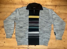 CARLO COLUCCI Pullover Sweater Gr. 52 XL RAR/KULT,90`s STYLE,TOP sehr selten !!