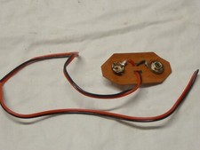 Batterieclip für Kofferradio der 60er Jahre - 35 mm Kontakt-Abstand        (RT3)