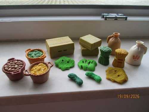 Playmobil-Strohballen-Heu-Säc