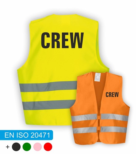 Crew warnweste signalweste - warnweste,