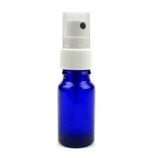 Sala Blauglasflasche DIN 18 Pumpzerstäuber Apothekerflasche 5 x 10 ml