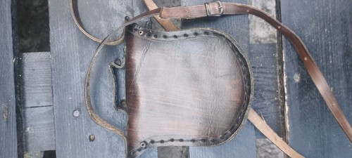 Leder tasche vintage - tasche,