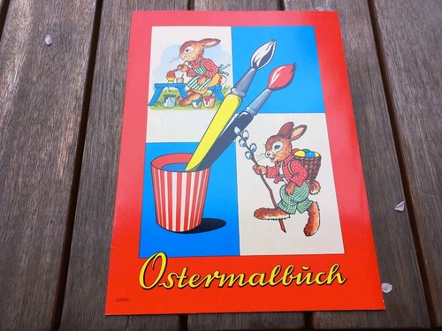 Altes antikes malbuch - antikes, ostern