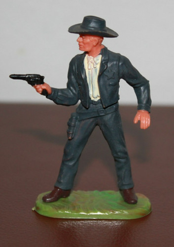 Elastolin sheriff mit pistole - elastolin,