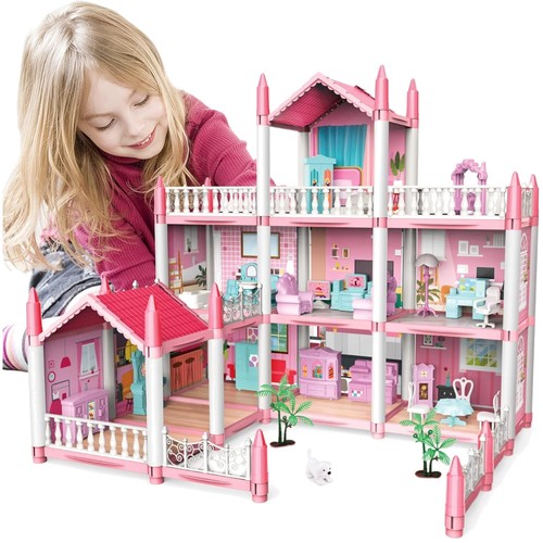 Puppenhaus stöckig diy - puppenhaus,, 3-stöckig