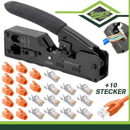 Rj45 crimpzange 12 cat7 - rj45,