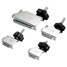 4-tlg. Set Schlauchklemmen