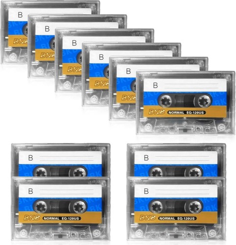 Stück audio kassetten - 10,