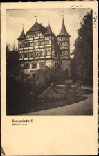 Ak Simmelsdorf in Mittelfranken, Tucherschloss - 10838318