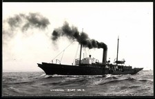 Fotografie John Clarkson, Preston, englischer Dampfer Liverpool Pilot No. 5 