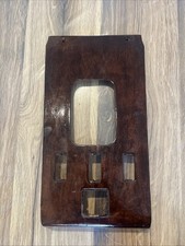 Mercedes R107 SL 500 560 Wurzeholz Mittelkonsole Original Holz Cabrio