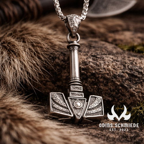 Mjölnir wikinger halskette - mjölnir,