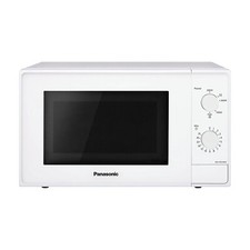 Panasonic NN-E20JWMEPG Weiß Mikrowelle 20 Liter 800 Watt Solo-Mikrowelle