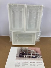 12er Stapelbox Schuhregal Keller Haushalt Garage Ordnung UVP:32€ Restposten,