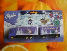 Anhängerzug MAN von Milka -