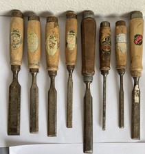 8 Stemmeisen Stecheisen davon