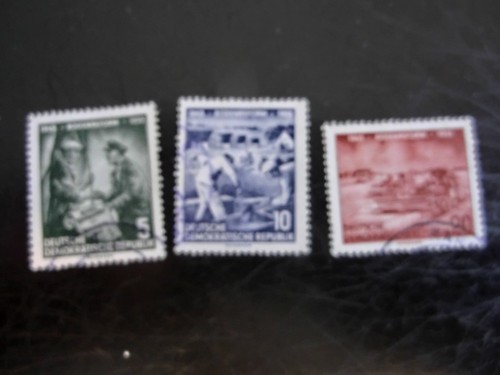 Ddr briefmarke 1955 jahre - 10,