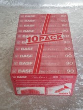 BASF, 10 PACK, Ferro Extra, IEC, STEREO, 90 Minuten, NEU & OVP, sealed