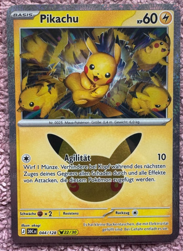 Pokemon jahre pikachu - jahre, rare