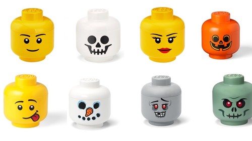 Lego aufbewahrungsbox kopf - lego®, /