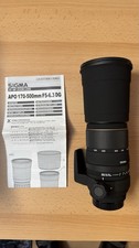 Sigma 170-500MM F5,0-6,3 DG
