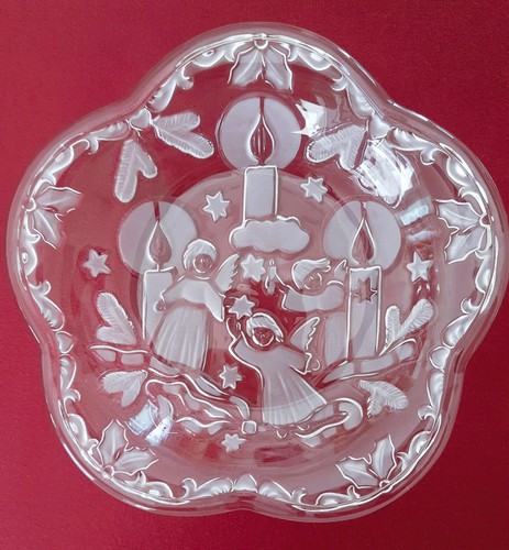 Walther glas weihnachtsteller - walther, glas-weihnachtsteller