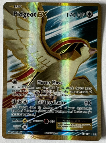 Pokemon pidgeot - ex, art)