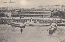 Stettin - Bahnhof - 1912 - Nachlass -