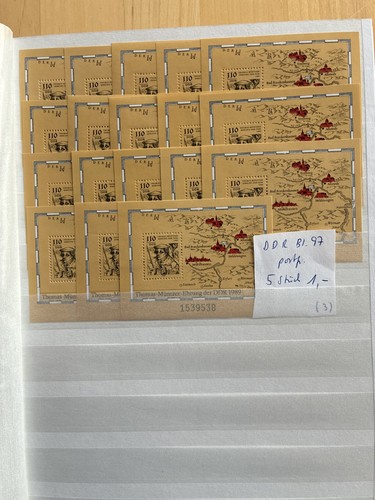 Ddr block postfrisch - block, *