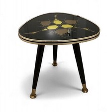 Blumen,Hocker, Nierentisch, 50er Vintage 