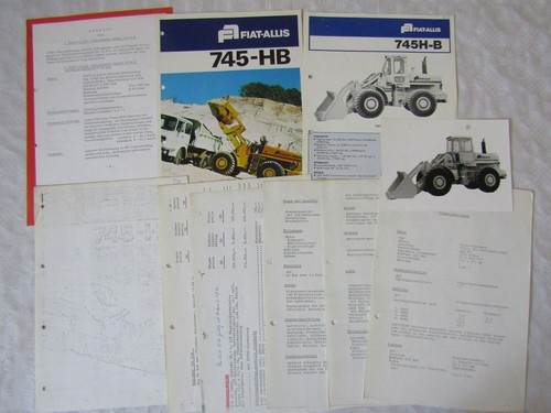 Prospekte fiat allis 745 hb - fiat,