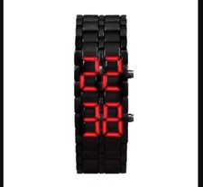 ◄ LED Digital Metall Uhr