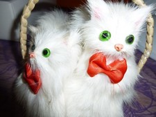 DEKO-KATZEN- wie echtes Fell !!