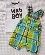 2tlg Sommer Set Latzhose