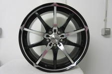 1x Dotz Shuriken 8x18 Et.35 Lk.5x112 schwarz, neue Alufelge für Audi Mercedes VW