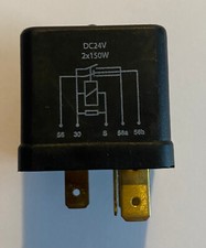 Relais Abblendlicht, 24V 2 x